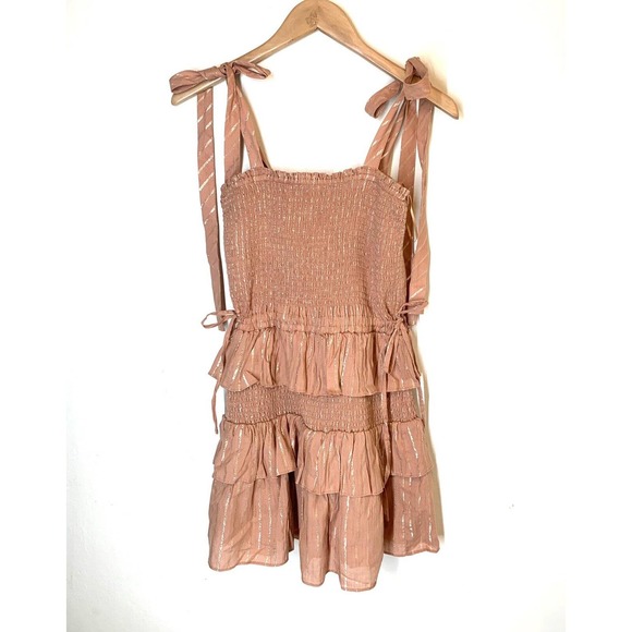 NWT House of harlow 1960 mini dress Brown Size small - Picture 2 of 8